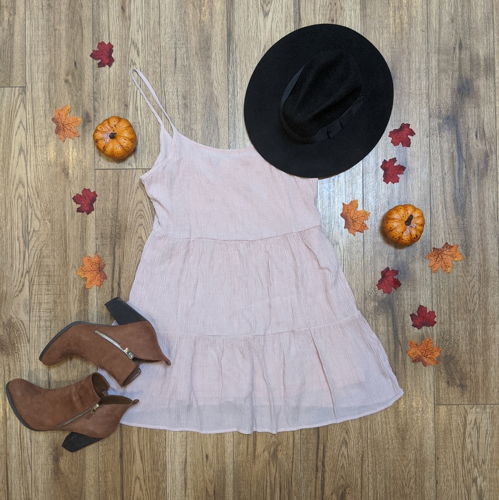 H&M Pink Sleeveless Dress